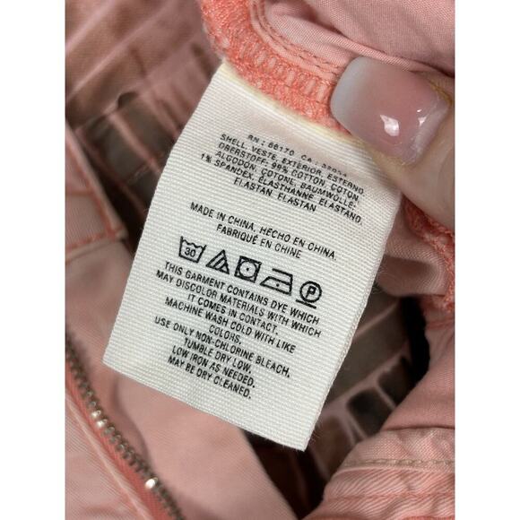 by Anthropologie Women’s Shorts Pink Sz 26 Minimalist Preppy Basic Brunch Staple - Picture 6 of 7